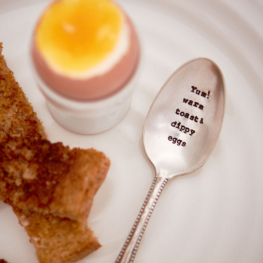 Yum! Warm Toast & Dippy Eggs Teaspoon