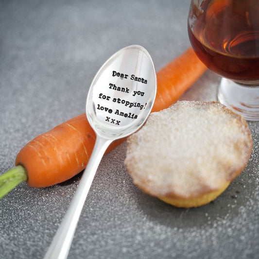 Personalised Dear Santa Teaspoon